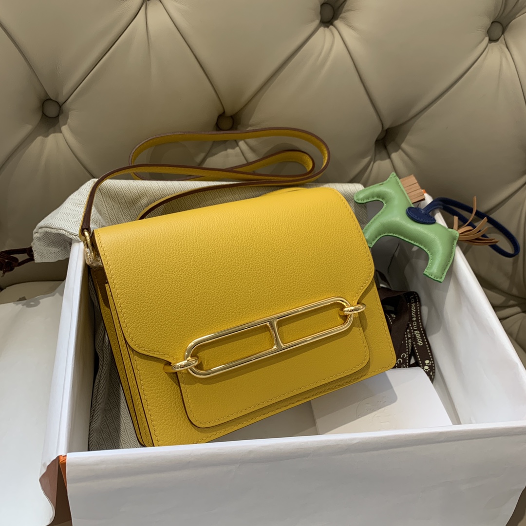 에르메스 룰리스18 옐로우 금장 에버컬러